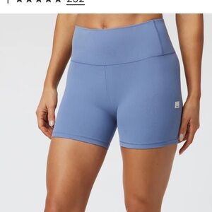 Vuori AllTheFeels Short 4” – Blue Quartz – Size XL